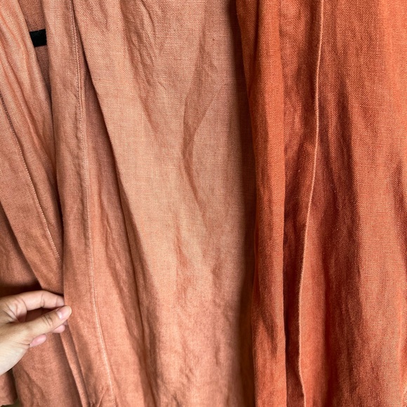 Elizabeth Suzann Linen Clyde Trench - Terra-ish - Picture 7 of 14